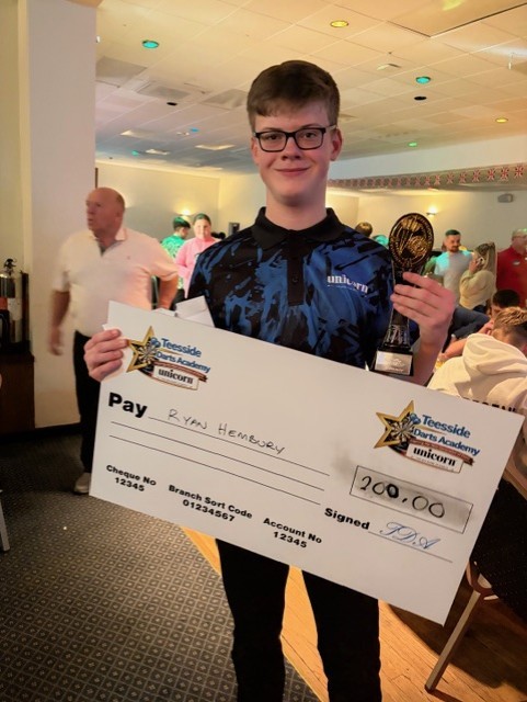 Ryan Hembury Darts winner March 28 2026
